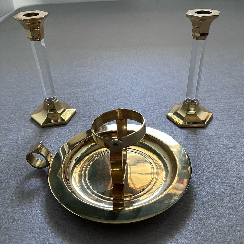 Partylite candle holder set